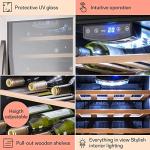 Klarstein Wine Cooler, Single Zone, 26 Bottles