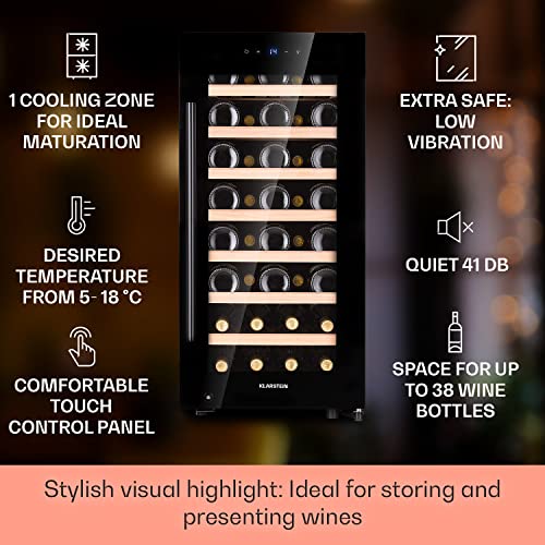 Klarstein Wine Cooler - 38 Bottles