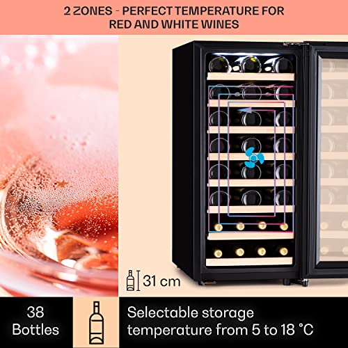 Klarstein Wine Cooler - 38 Bottles