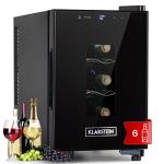 Klarstein Wine Cooler with Glass Door - 6 Bottles