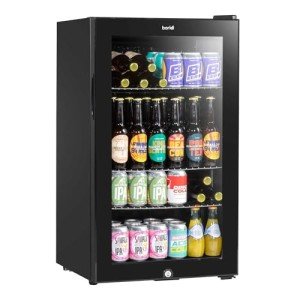 85L Undercounter Wine/Drink Cooler with Light - Black