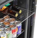 85L Under Counter Wine & Beer Fridge - Black