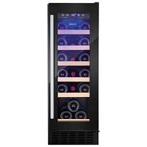 Amica 19-Bottle Single Zone Wine Cooler - Black