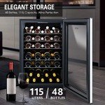 HCK 115L Wine Cooler for 48 Bottles