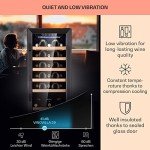 Klarstein Single Zone Wine Cooler - 31 Bottles