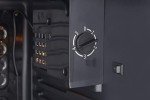 Swan 80L Glass Door Wine Fridge, Black