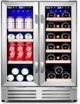 Velieta 24" Dual Zone Beverage Fridge