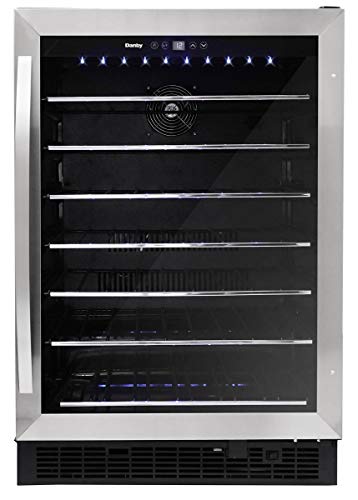 Danby Stainless Steel Under Counter Wine Chiller