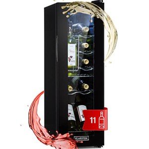 Klarstein Shiraz Single Zone Wine Fridge Onyx