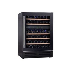 46-Bottle Dual Zone Built-In Wine Cooler