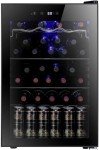 Antarctic Star 36-Bottle Wine Fridge - Black