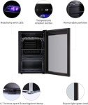 Antarctic Star 36-Bottle Wine Fridge - Black