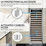 Whynter BWR-1642DZ Dual Zone Compressor Wine Fridge