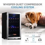 NewAir 28 Bottle Dual Zone Wine Fridge