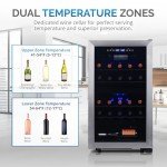 NewAir 28 Bottle Dual Zone Wine Fridge
