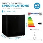 Subcold Cave50 Mini Wine & Drink Fridge