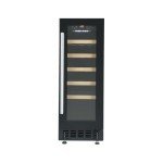 Cookology 20-Bottle Black Wine Fridge