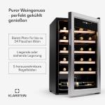 Klarstein Shiraz Free-standing Wine Cooler - 24 Bottles