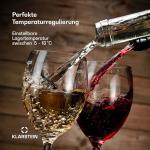 Klarstein Shiraz Free-standing Wine Cooler - 24 Bottles