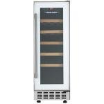 Cookology 20-Bottle Undercounter Wine Cooler - White