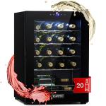 Klarstein 20-Bottle Slimline Wine Cooler Fridge