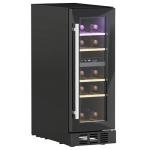 HOMCOM Dual Zone 16-Bottle Wine Cooler Fridge