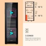 Klarstein 27-Bottle Free-Standing Wine Cooler