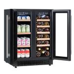Baridi 60cm Dual Zone Wine and Drinks Cooler