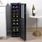 Slim Dual Zone Wine Cooler for Urban Living