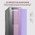 Slim Dual Zone Wine Cooler for Urban Living