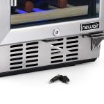 15in Dual Zone Wine Fridge in Stainless Steel