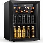 Auseo Beverage Refrigerator Cooler - 120 Can Wine Fridge