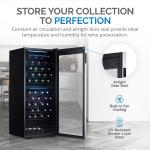 98 Bottle Dual Zone Wine Fridge - Stainless Steel