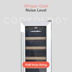 Cookology 20-Bottle Stainless Steel Wine Cooler