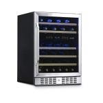 Dual-Zone 46-Bottle Wine Fridge by NewAir