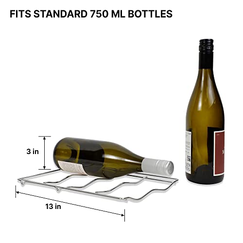 Compact 6-Bottle Wine Fridge, Ideal for Small Spaces