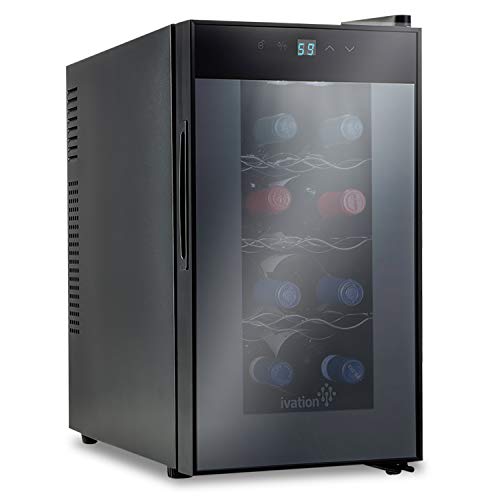 Ivation 8-Bottle Thermoelectric Wine Cooler with Digital Display