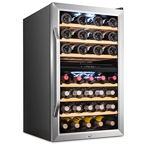 Large Dual Zone Ivation Wine Cooler