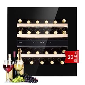 Klarstein Dual Zone Wine Cooler with Glass Door