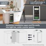 HCK 90L Undercounter Wine & Beverage Fridge