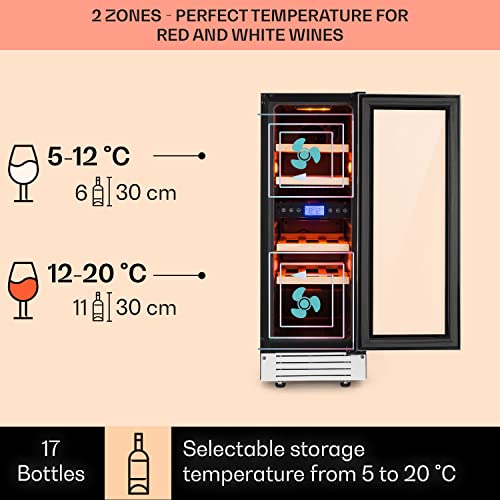 Klarstein Vinovilla Dual Zone Wine Cooler