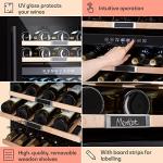 Klarstein 85L Dual Zone Wine Cooler Fridge