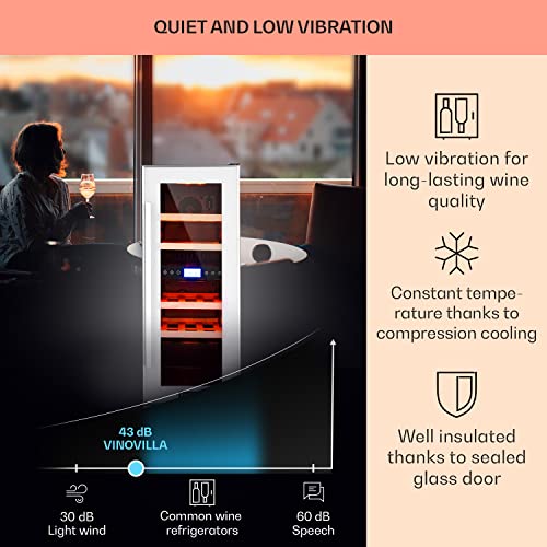 Klarstein Vinovilla Dual Zone Wine Cooler