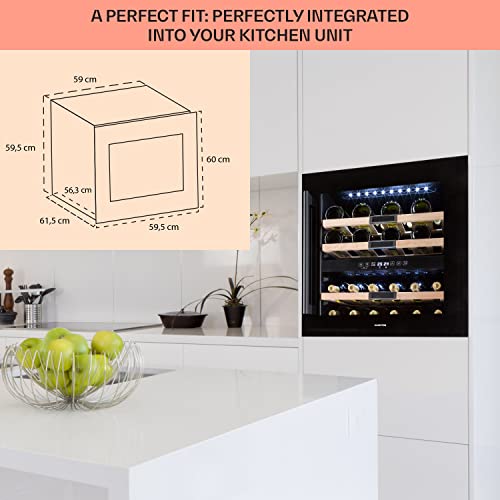 Klarstein 85L Dual Zone Wine Cooler Fridge