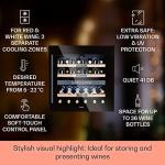 Klarstein 85L Dual Zone Wine Cooler Fridge