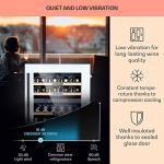 Klarstein 85L Dual Zone Wine Cooler Fridge