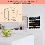 Klarstein 85L Dual Zone Wine Cooler Fridge