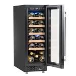 Slim 20 Bottle Built-In Wine Cooler with Touchscreen