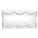 Stackable Wine Bottle Organizer - Holds 18 Bottles