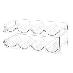 2-Tier Bottle Rack for Tabletop & Fridge